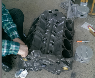 Illustration for article titled Making the Engine Block Coffee Table